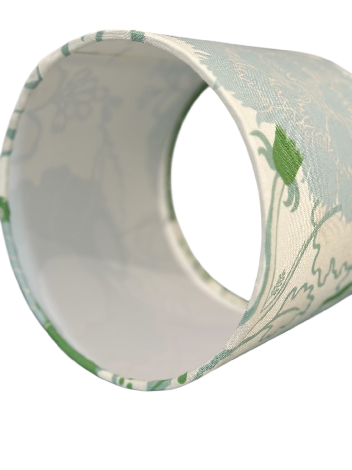 Meadow Floral Drum Lampshade - Handmade Lighting for Coastal or Cottage Decor