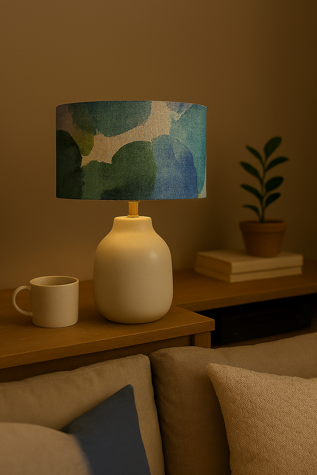 Archie double side drum Lampshade