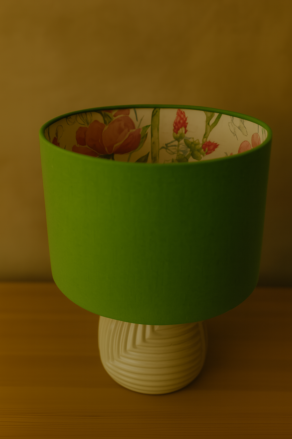 Melissa Bloom double side  drum Lampshade