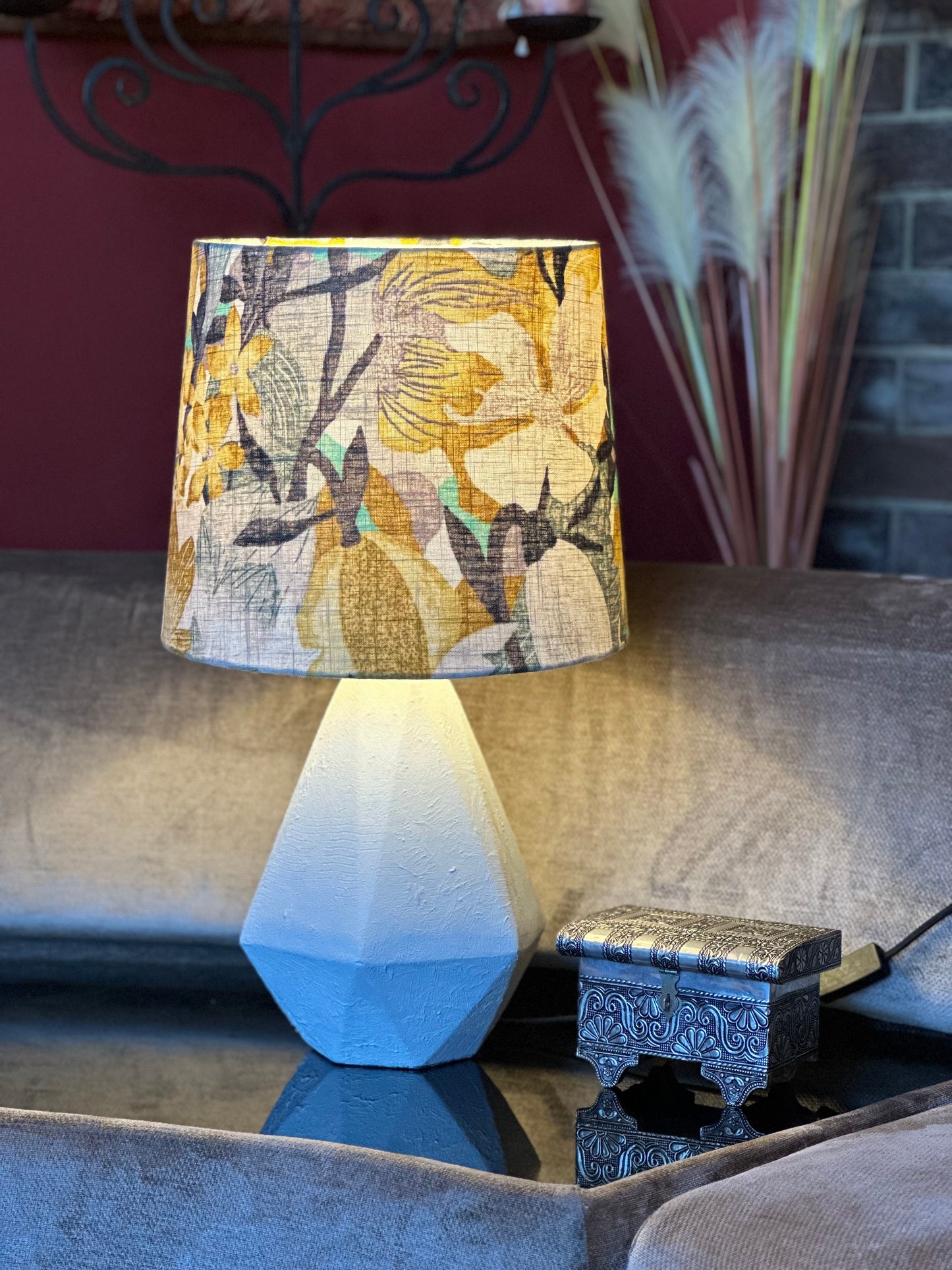 Amber Citrus Empire Lampshade