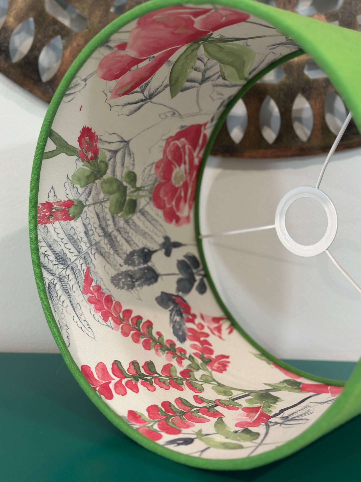 Melissa Bloom double side  drum Lampshade