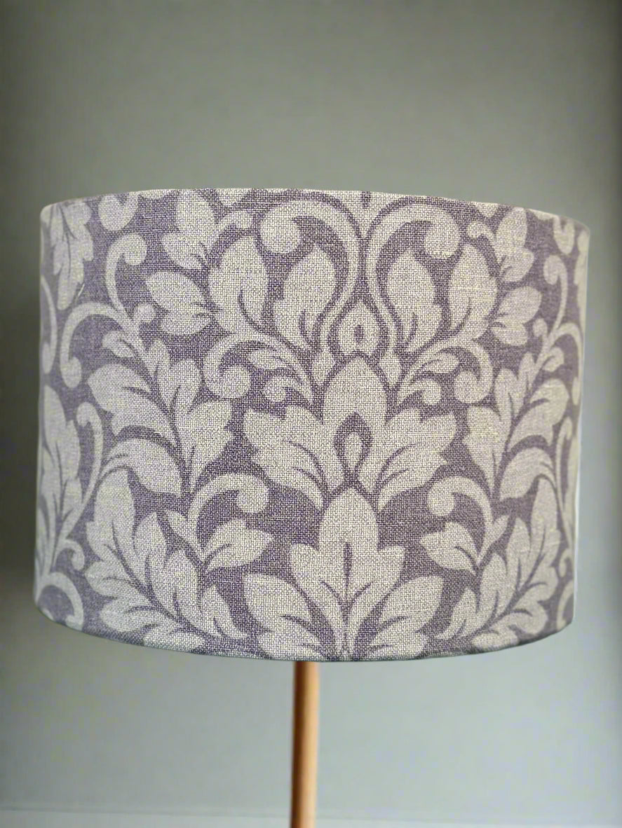 Regal Amethyst drum Lampshade - Handmade in Australia