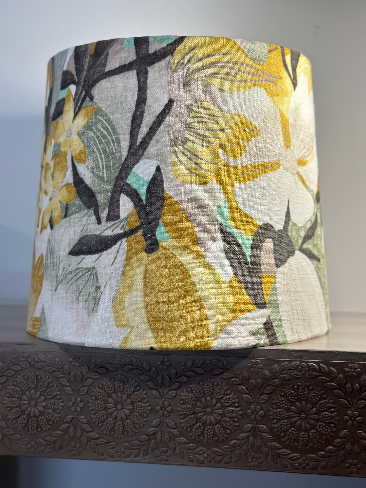 Amber Citrus Empire Lampshade