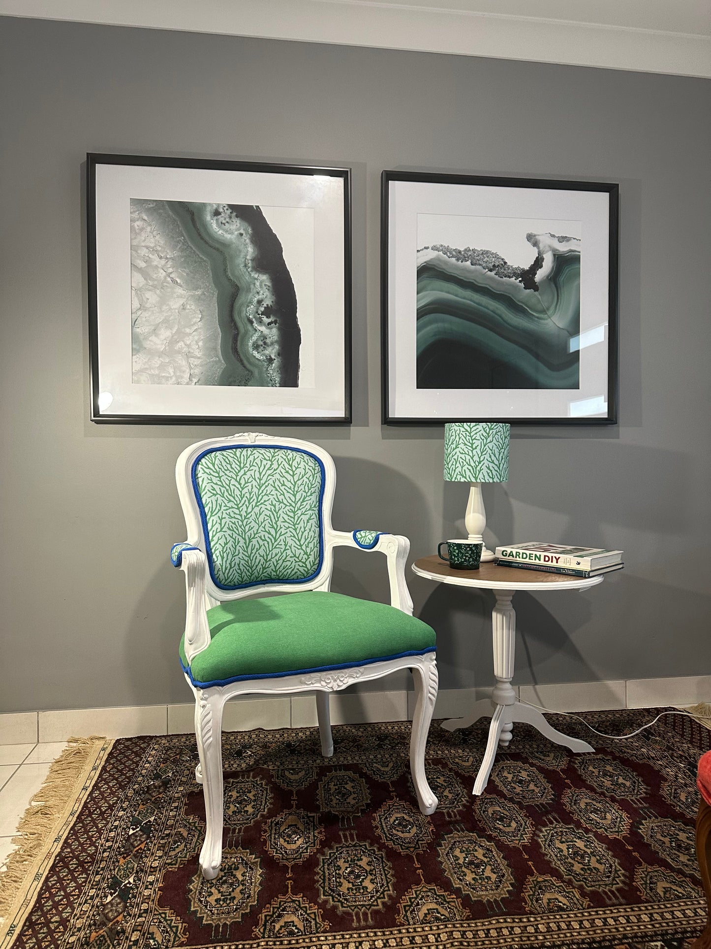 Coral reef drum Lampshade