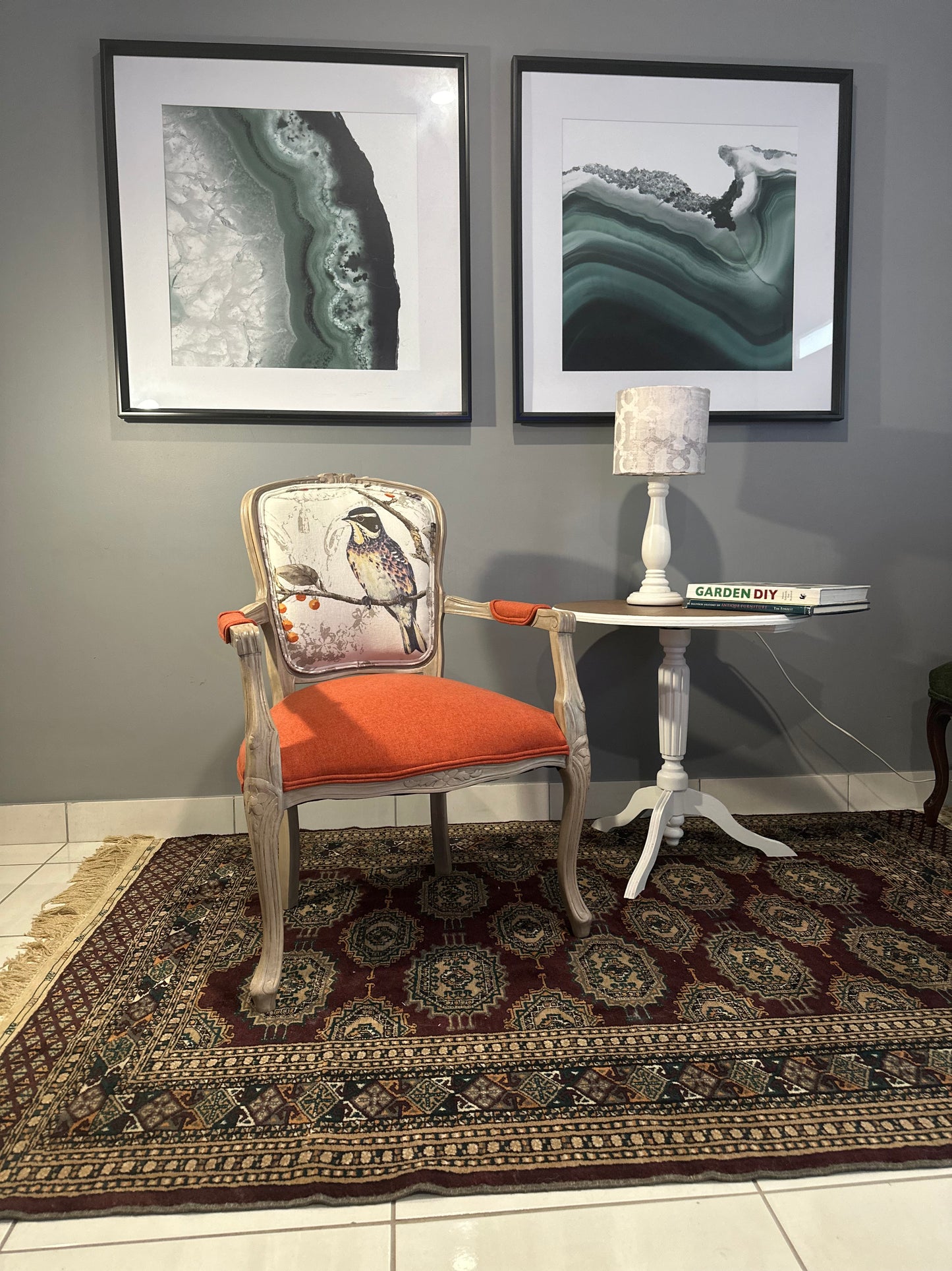 Sienna Shine drum Lampshade - Handmade in Australia - Maurice Kain