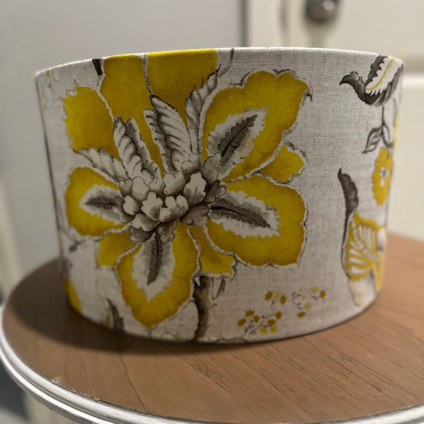 Citrus Bloom Drum Lampshade