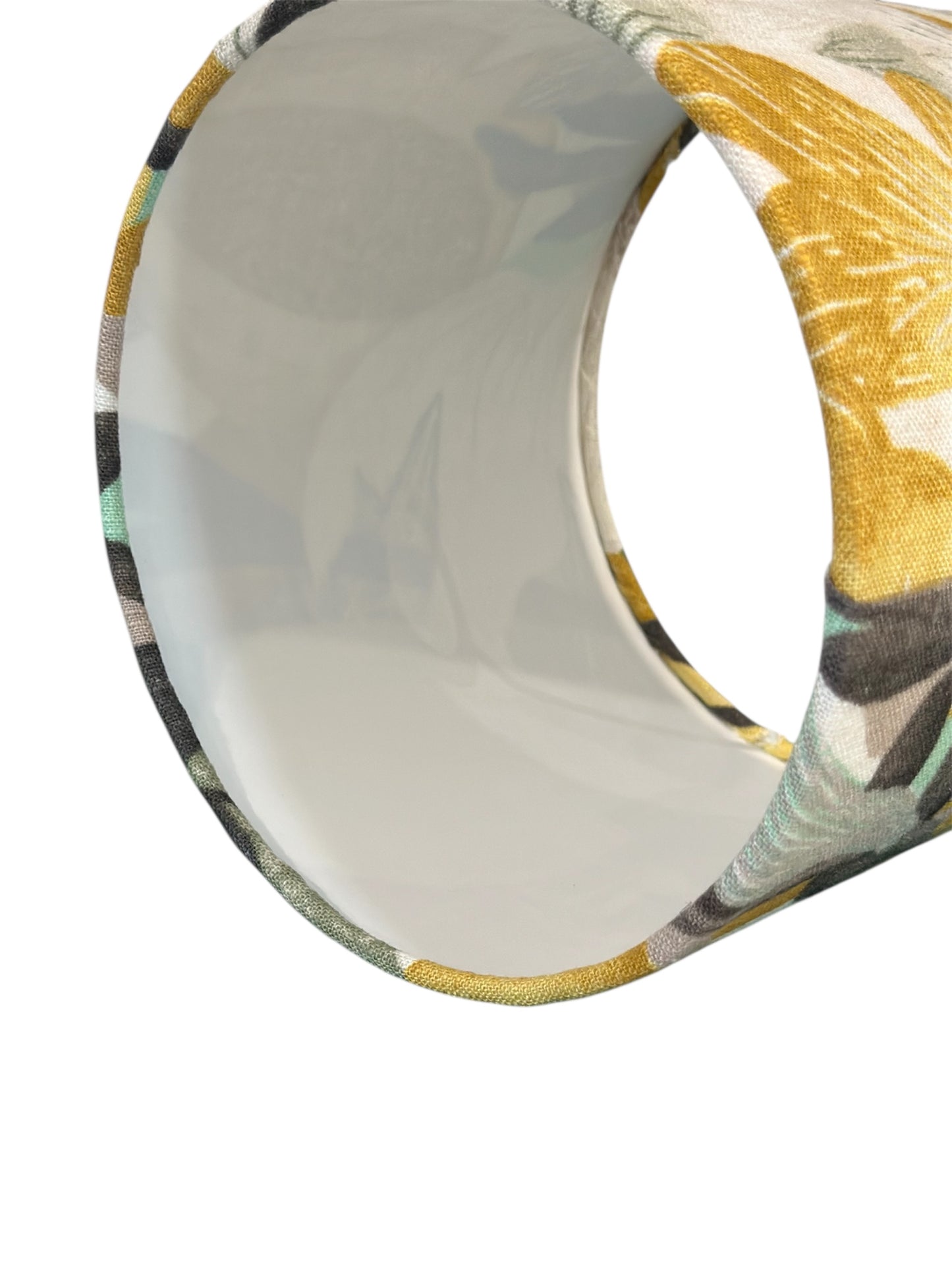 Amber Citrus drum Lampshade