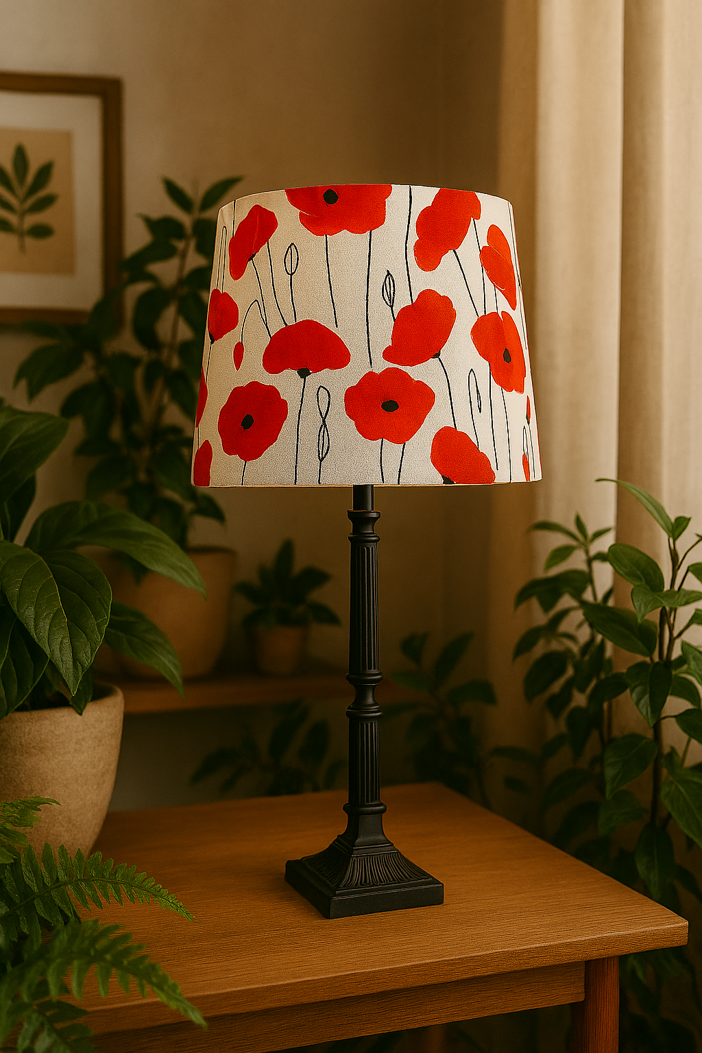 Poppy Bloom empire Lampshade