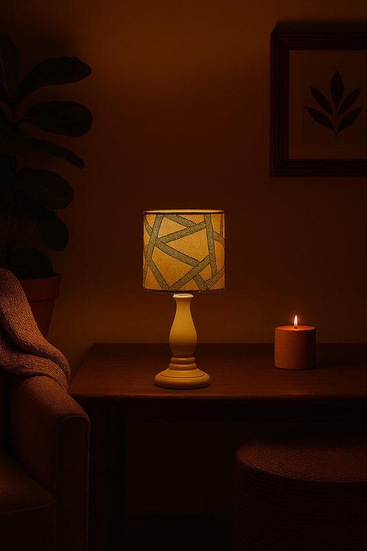 Zelda  drum Lampshade - Handmade in Australia