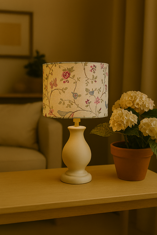 Birds Trail drum Lampshade